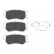 Brake Pad Set, disc brake KBP-3035 Kavo parts