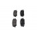 Brake Pad Set, disc brake KBP-3042 Kavo parts, Thumbnail 5