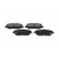 Brake Pad Set, disc brake KBP-3055 Kavo parts