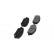 Brake Pad Set, disc brake KBP-3055 Kavo parts, Thumbnail 2