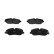 Brake Pad Set, disc brake KBP-3056 Kavo parts, Thumbnail 2