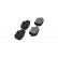 Brake Pad Set, disc brake KBP-3058 Kavo parts