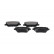 Brake Pad Set, disc brake KBP-3058 Kavo parts, Thumbnail 4