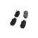 Brake pad set, disc brake KBP-3064 Kavo parts, Thumbnail 2