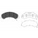 Brake Pad Set, disc brake KBP-3511 Kavo parts