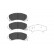 Brake Pad Set, disc brake KBP-3515 Kavo parts