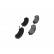 Brake Pad Set, disc brake KBP-3515 Kavo parts, Thumbnail 3
