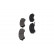 Brake Pad Set, disc brake KBP-3515 Kavo parts, Thumbnail 5