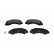 Brake Pad Set, disc brake KBP-3517 Kavo parts, Thumbnail 2