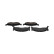 Brake Pad Set, disc brake KBP-4008 Kavo parts, Thumbnail 4
