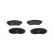 Brake Pad Set, disc brake KBP-4014 Kavo parts, Thumbnail 4