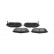 Brake Pad Set, disc brake KBP-4015 Kavo parts, Thumbnail 4