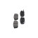 Brake Pad Set, disc brake KBP-4015 Kavo parts, Thumbnail 5