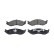 Brake Pad Set, disc brake KBP-4016 Kavo parts, Thumbnail 2