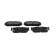 Brake Pad Set, disc brake KBP-4017 Kavo parts, Thumbnail 2