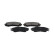 Brake Pad Set, disc brake KBP-4024 Kavo parts, Thumbnail 2