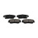 Brake Pad Set, disc brake KBP-4030 Kavo parts, Thumbnail 2