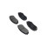 Brake Pad Set, disc brake KBP-4032 Kavo parts, Thumbnail 3