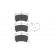 Brake Pad Set, disc brake KBP-4501 Kavo parts