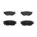 Brake Pad Set, disc brake KBP-4511 Kavo parts, Thumbnail 2