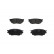 Brake Pad Set, disc brake KBP-4511 Kavo parts, Thumbnail 4