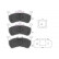 Brake Pad Set, disc brake KBP-4519 Kavo parts, Thumbnail 2