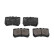 Brake Pad Set, disc brake KBP-4520 Kavo parts, Thumbnail 2