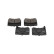 Brake Pad Set, disc brake KBP-4520 Kavo parts, Thumbnail 4