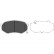 Brake Pad Set, disc brake KBP-4524 Kavo parts, Thumbnail 2