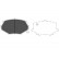 Brake Pad Set, disc brake KBP-4527 Kavo parts, Thumbnail 2