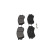 Brake Pad Set, disc brake KBP-4529 Kavo parts, Thumbnail 5