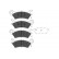 Brake Pad Set, disc brake KBP-4542 Kavo parts