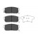 Brake Pad Set, disc brake KBP-4547 Kavo parts