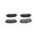 Brake Pad Set, disc brake KBP-4555 Kavo parts, Thumbnail 4