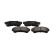 Brake Pad Set, disc brake KBP-4557 Kavo parts, Thumbnail 2