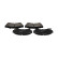 Brake Pad Set, disc brake KBP-4557 Kavo parts, Thumbnail 4