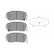 Brake Pad Set, disc brake KBP-4563 Kavo parts