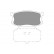 Brake Pad Set, disc brake KBP-4565 Kavo parts, Thumbnail 2