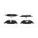 Brake Pad Set, disc brake KBP-4568 Kavo parts, Thumbnail 4