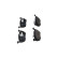 Brake Pad Set, disc brake KBP-4568 Kavo parts, Thumbnail 5
