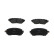 Brake Pad Set, disc brake KBP-4570 Kavo parts, Thumbnail 2