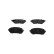 Brake Pad Set, disc brake KBP-4570 Kavo parts, Thumbnail 4