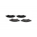 Brake Pad Set, disc brake KBP-4574 Kavo parts, Thumbnail 4