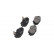 Brake Pad Set, disc brake KBP-4575 Kavo parts, Thumbnail 3