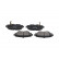 Brake Pad Set, disc brake KBP-4575 Kavo parts, Thumbnail 4