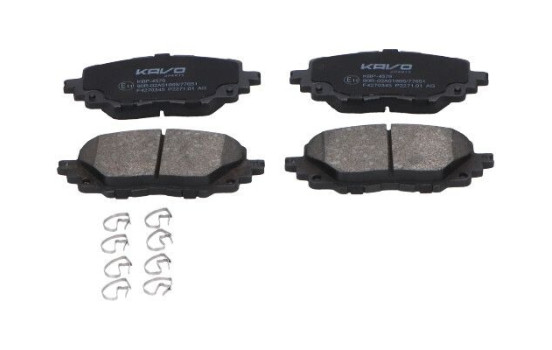 Brake Pad Set, disc brake KBP-4576 Kavo parts, Image 2