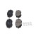 Brake Pad Set, disc brake KBP-4576 Kavo parts, Thumbnail 5