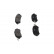 Brake Pad Set, disc brake KBP-4578 Kavo parts, Thumbnail 4