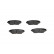 Brake Pad Set, disc brake KBP-4584 Kavo parts, Thumbnail 3