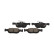 Brake pad set, disc brake KBP-4585 Kavo parts